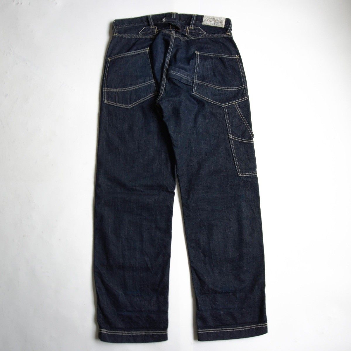美品】FREEWHEELERS UNION SPECIAL OVERALLS【DERRICKMAN DENIM】34×32