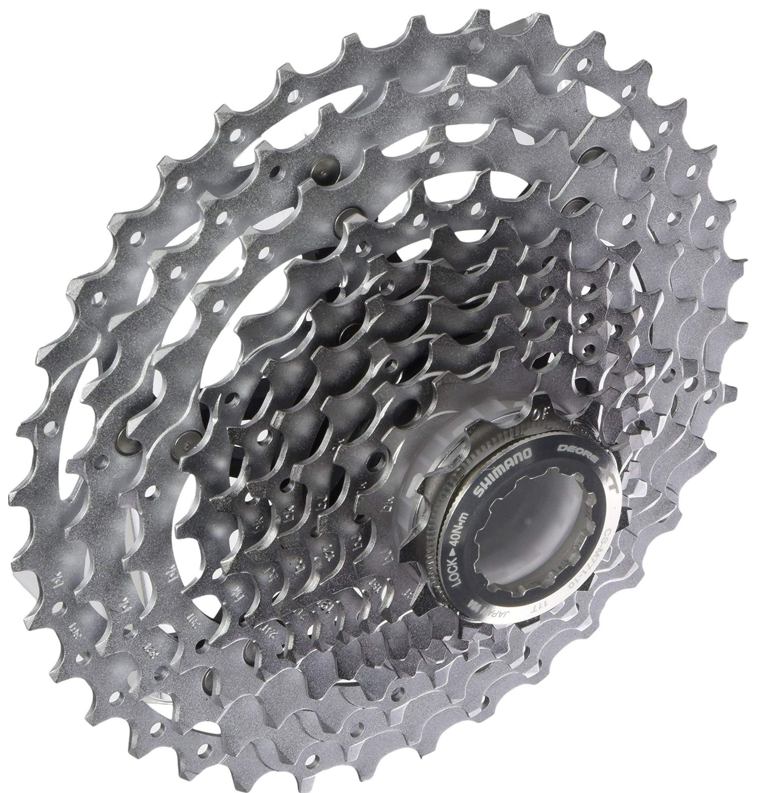 新品 SHIMANO (シマノ) Dyna-Sys XT カセットスプロケット CS-M771-10 10段 BK(11-36T)