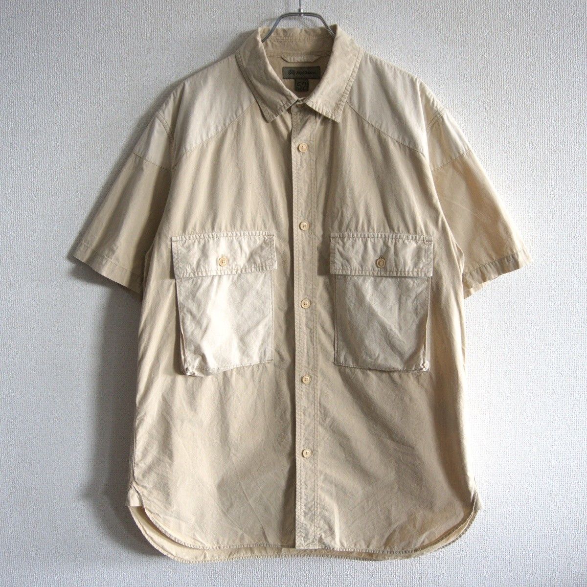 ビッグサイズ52】NIGEL CABOURN【TENZING SHIRTS】半袖シャツ