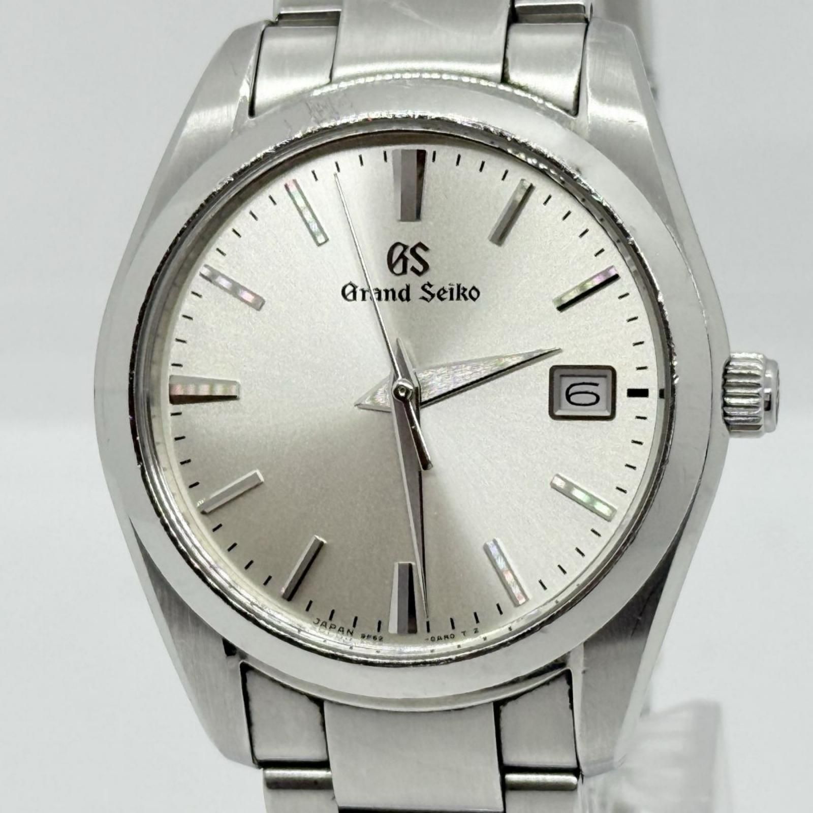 SEIKO セイコー GRAND SEIKO グランドセイコー ヘリテージコレクション 9F62-0AB0 SBGX263 シルバー QZ メンズ 腕時計 稼働品