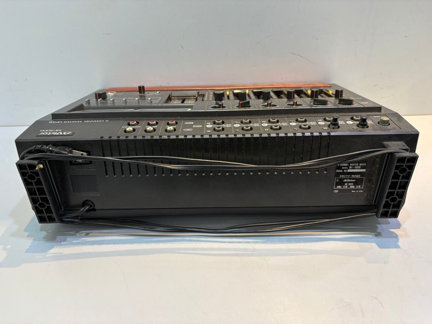 ◇Victor ビクター 6ch マスターミキサー MI-5000 音響機器 カバー付き