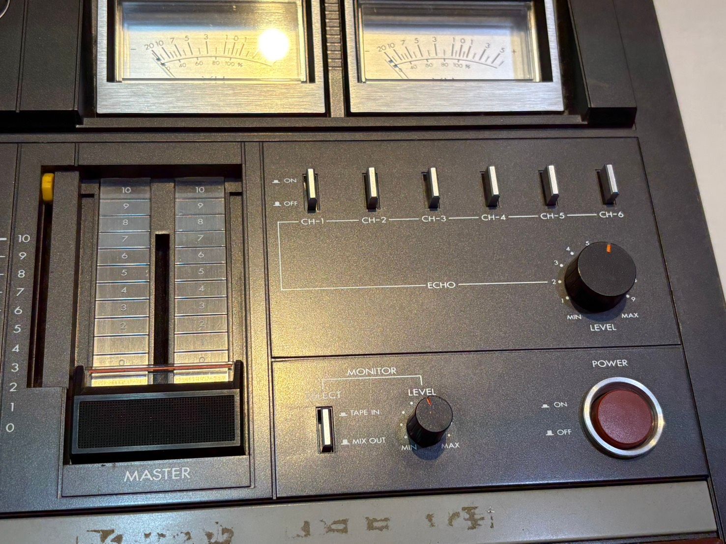 ◇Victor ビクター 6ch マスターミキサー MI-5000 音響機器 カバー付き