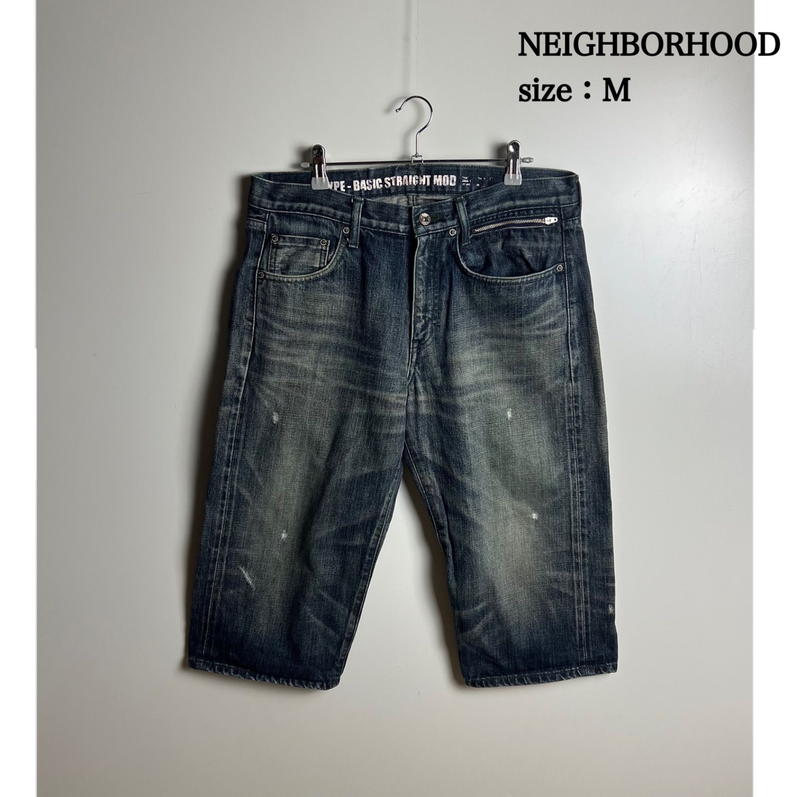 NEIGHBORHOOD 09ss 09EX LEVEL-2 WASHED BASIC MOD denim pants M