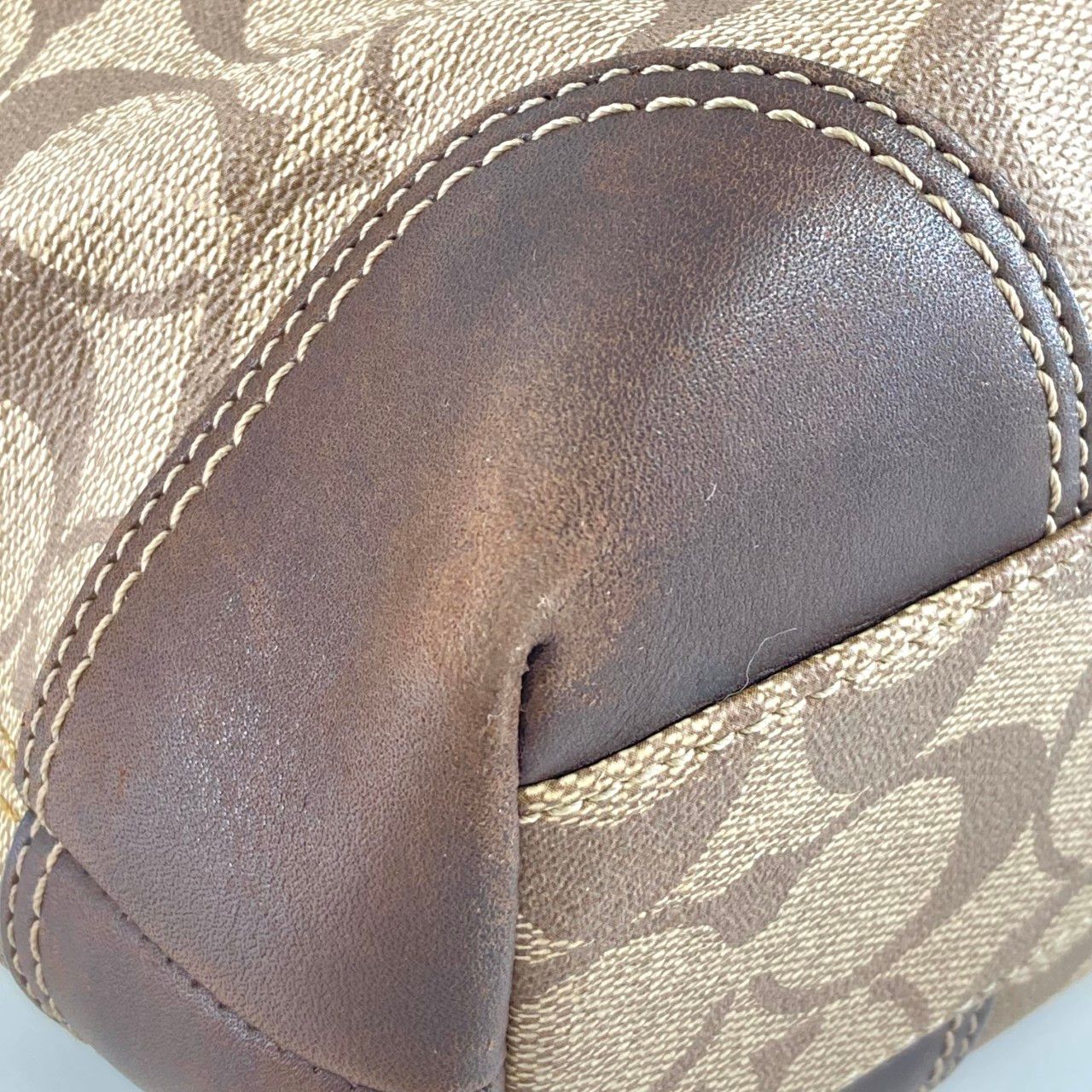 COACH（コーチ） ヘリテージ ストライプ シグネチャー 11350 トート 