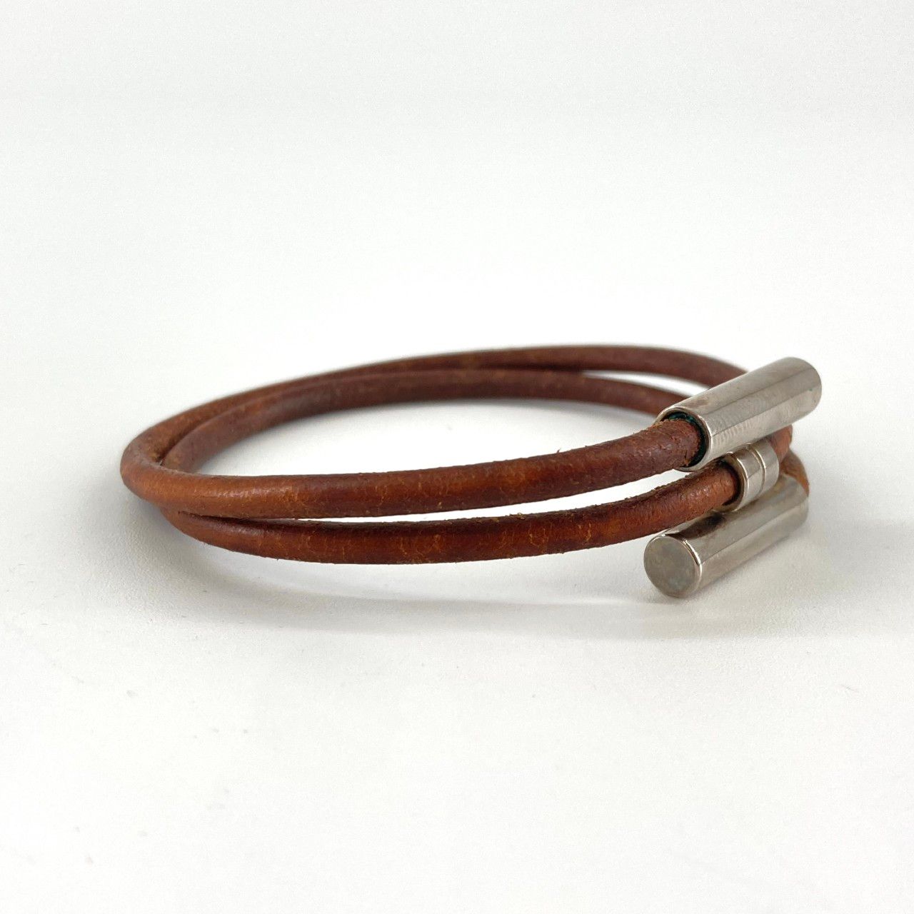 HERMES（エルメス） トゥルニ トレッセ ブレスレット ブラウン - メルカリ