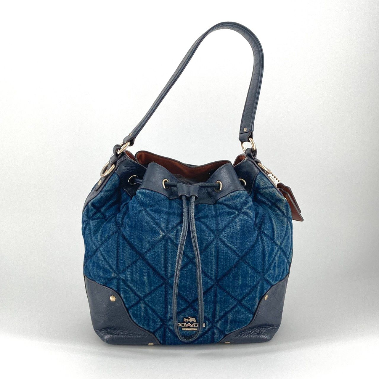 COACH（コーチ） F37242 ショルダーバッグ デニム