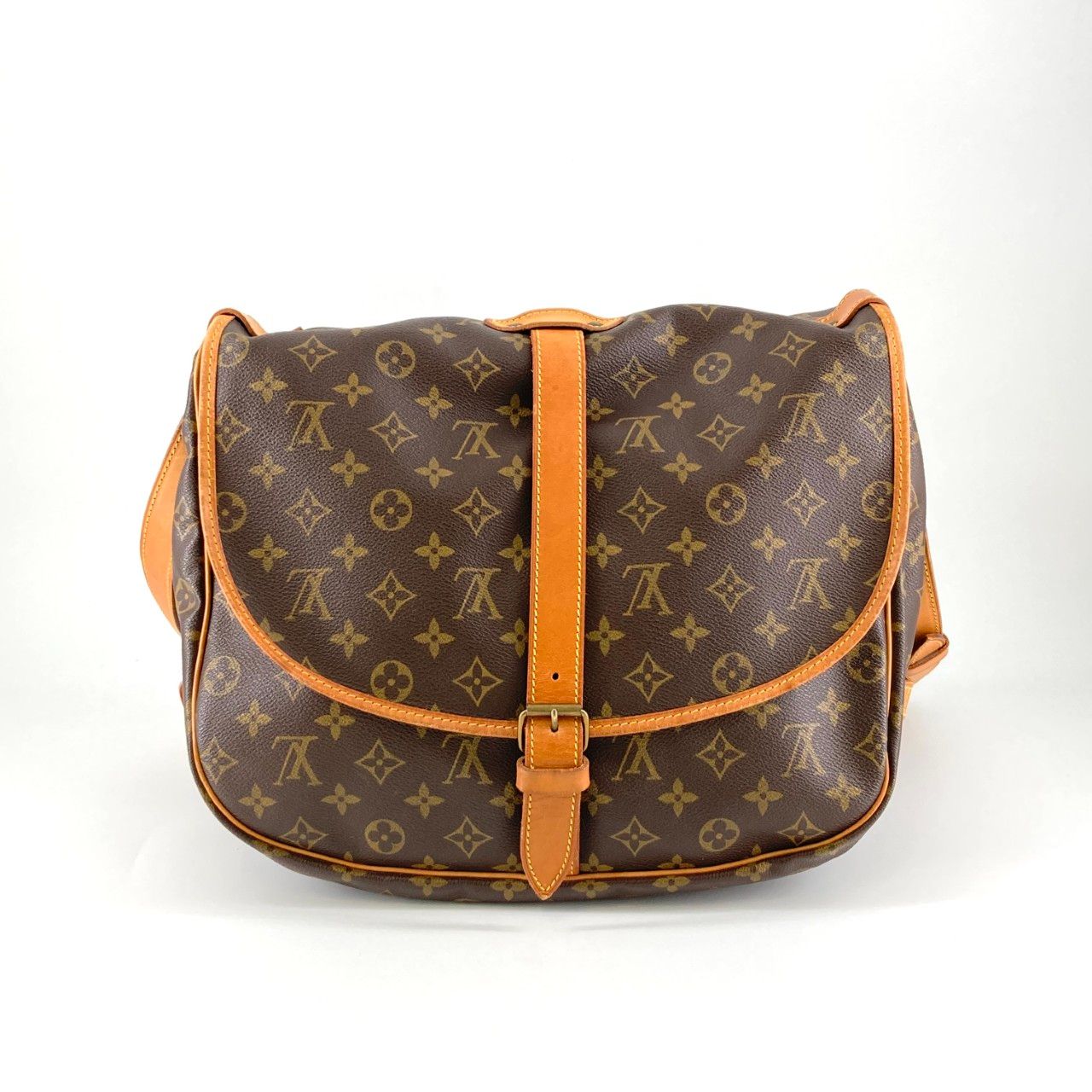 LOUIS VUITTON（ルイ・ヴィトン） モノグラム ソミュール35 M42254 ショルダーバッグ ブラウン