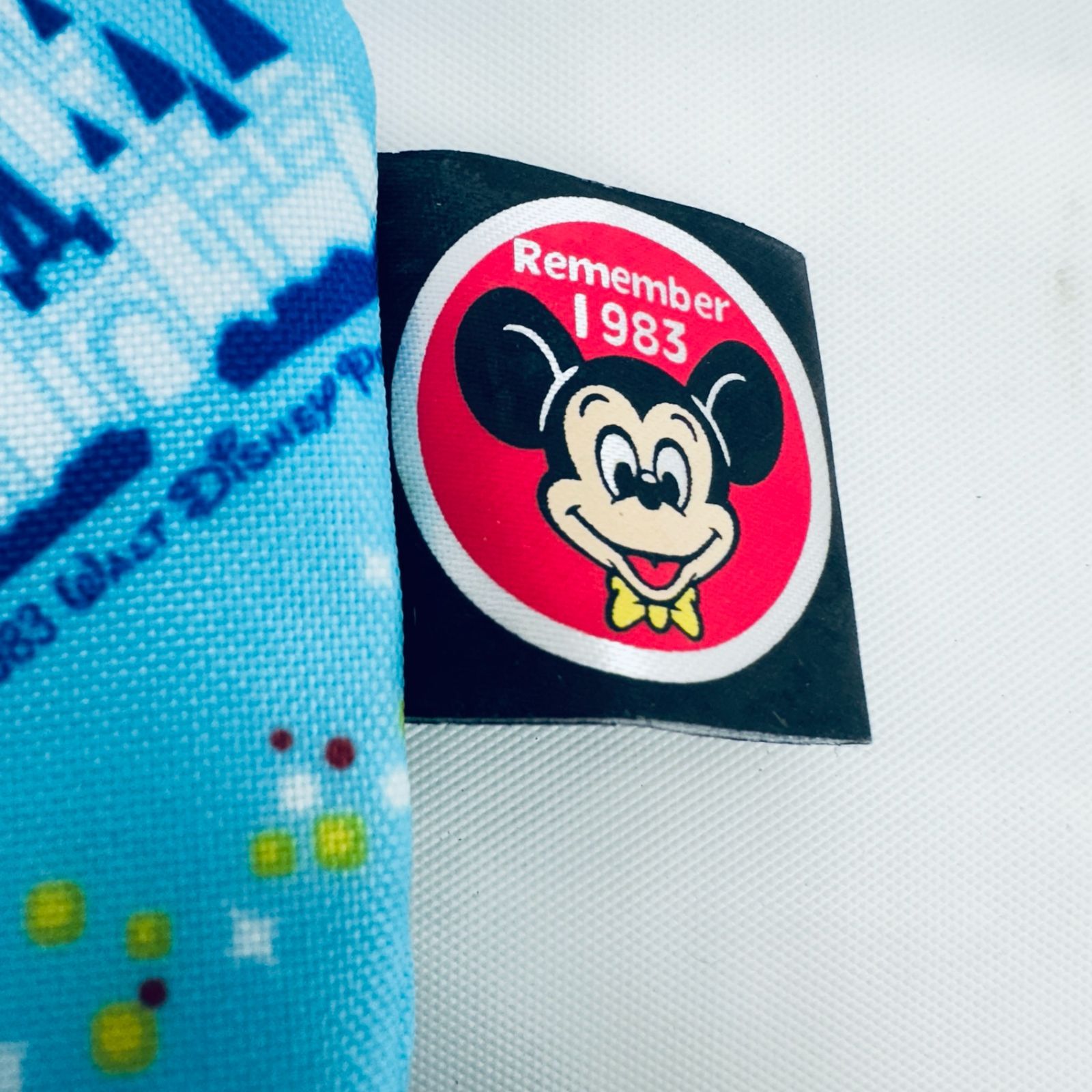 東京ディズニーリゾート 25周年 Remember 1983 復刻柄 ファスナー