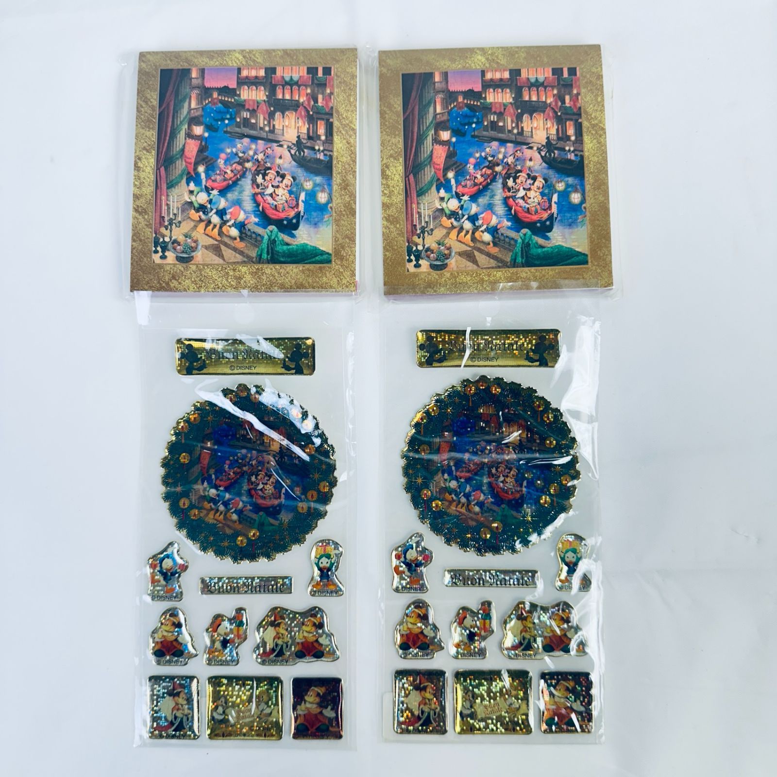東京ディズニーシー Buon Natale 2001 プレート　ベネチア　希少 東京ディズニーシー Buon Natale 2001 プレート ベネチア 希少