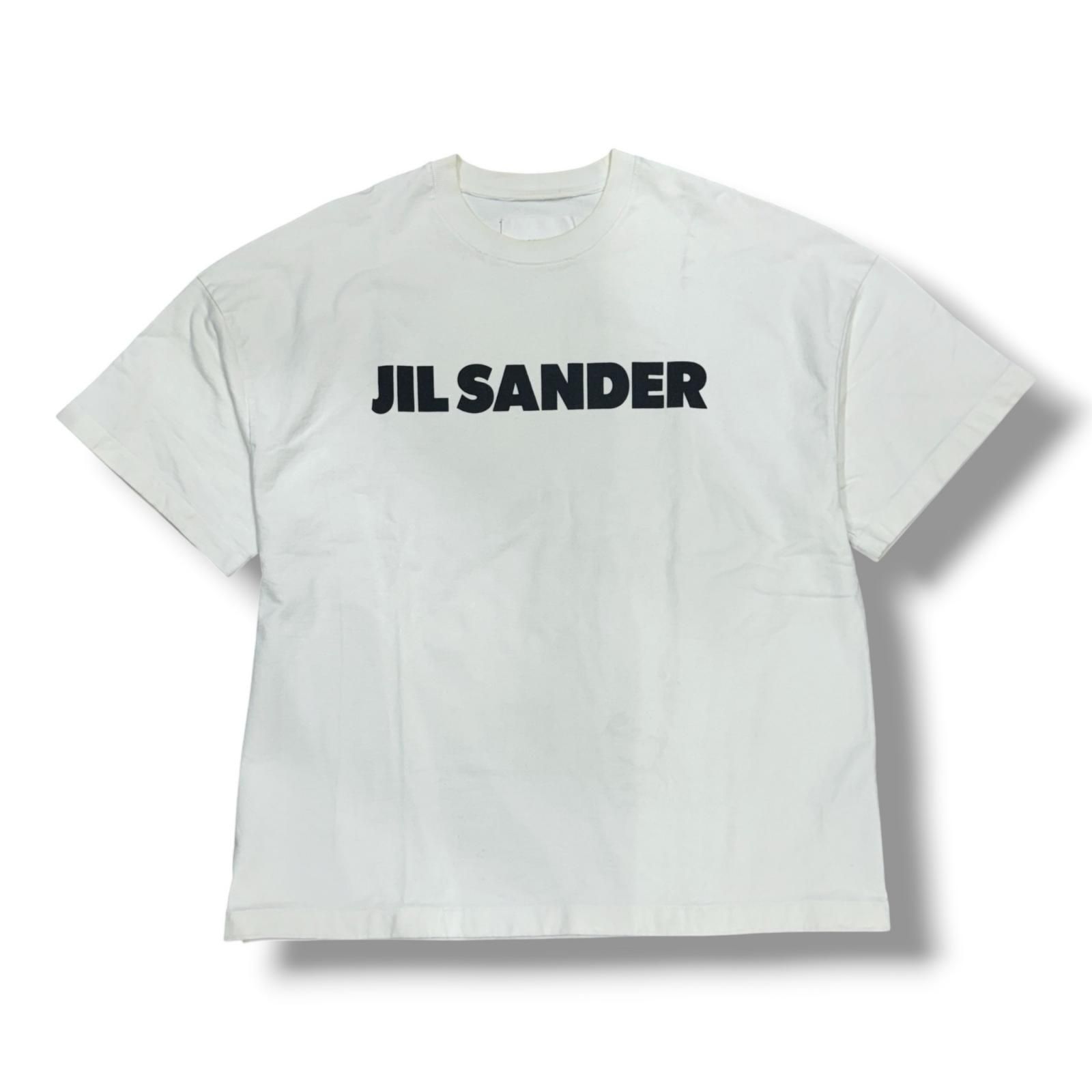 JIL SANDER ロゴ プリントTシャツ Tシャツ ジルサンダー J21GC0001 ホワイト M （4133M）