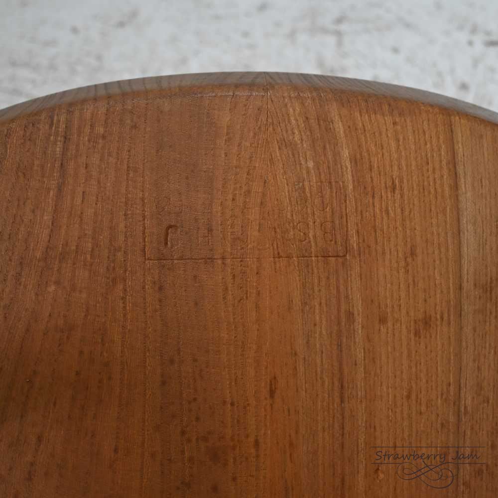 IFU-439 英国アンティーク Ercol アーコール スツール リメイク