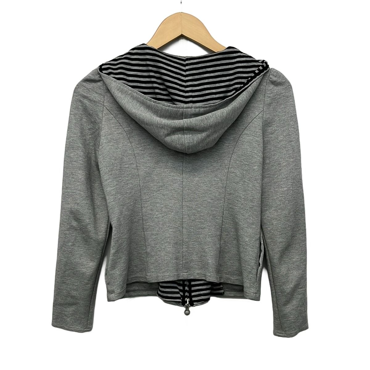 Rene(ルネ) パーカー サイズ34 S レディース美品 - グレー 長袖/ジップ