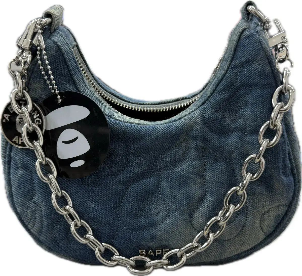 アベイシングエイプ デニム HOBO BAG トートバッグ