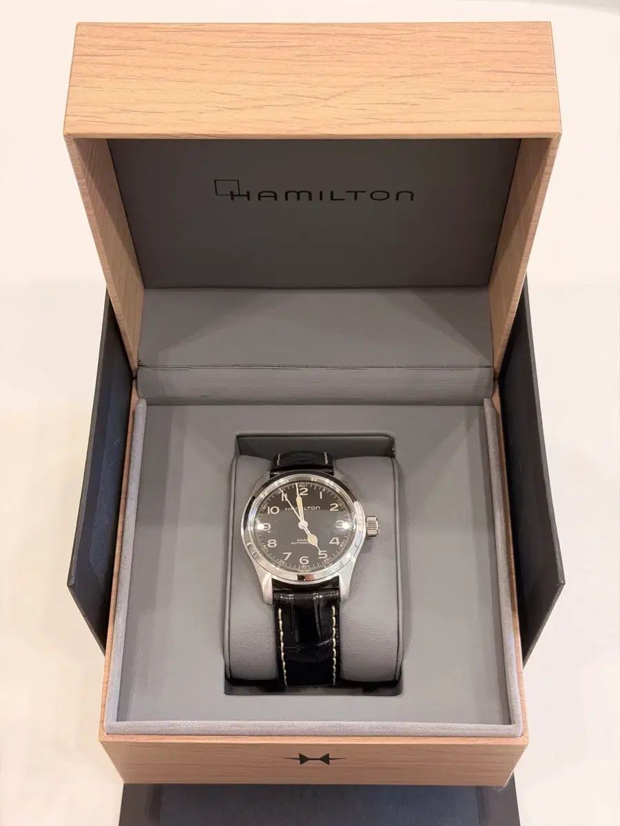 (ほぼ新品) HAMILTON ハミルトン マフィー 38mm ss級