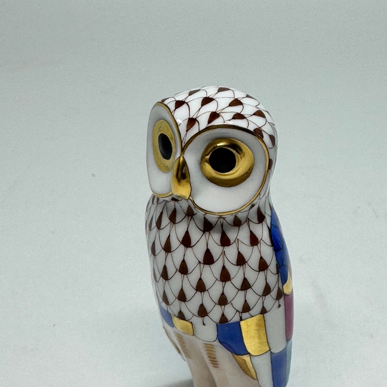 Herend Owl Club ヘレンド「世界のふくろう」メソポタミア 世界限定品