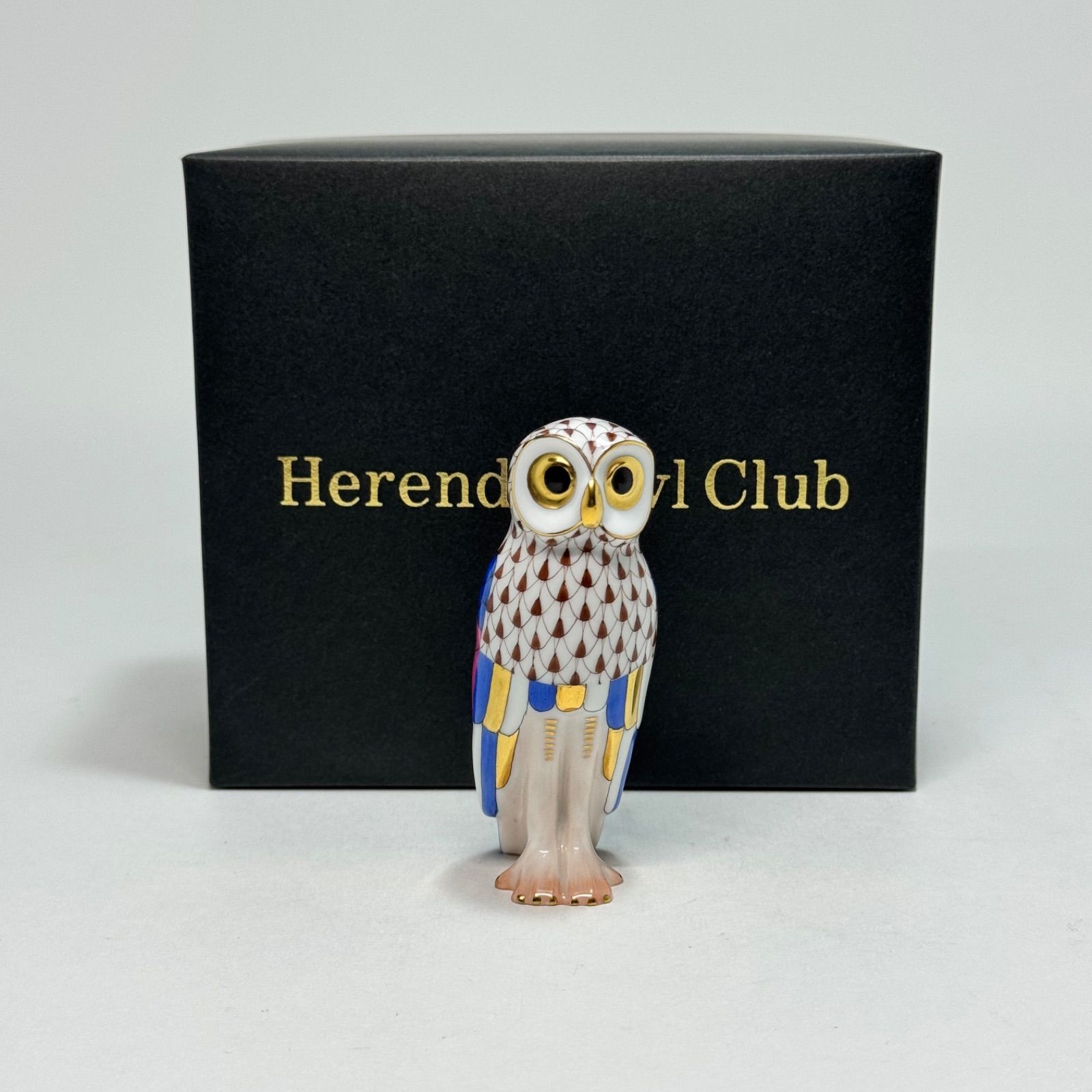 Herend Owl Club ヘレンド「世界のふくろう」メソポタミア 世界限定品