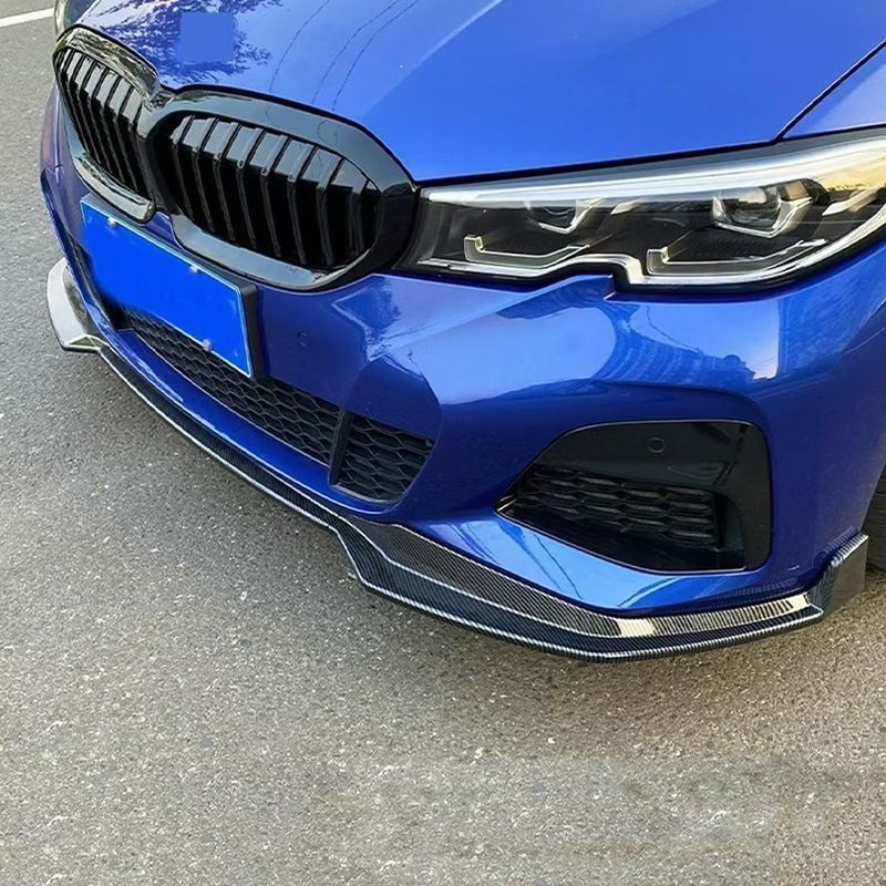 【送料無料】BMW 3シリーズ G20/G28 (BMW 3 Series G20/G28) 前期 2019-2022 MPスタイル フロントリップ スポイラー 免孔取付 エアロ カスタム ドレスアップ スポーティ 簡単装着