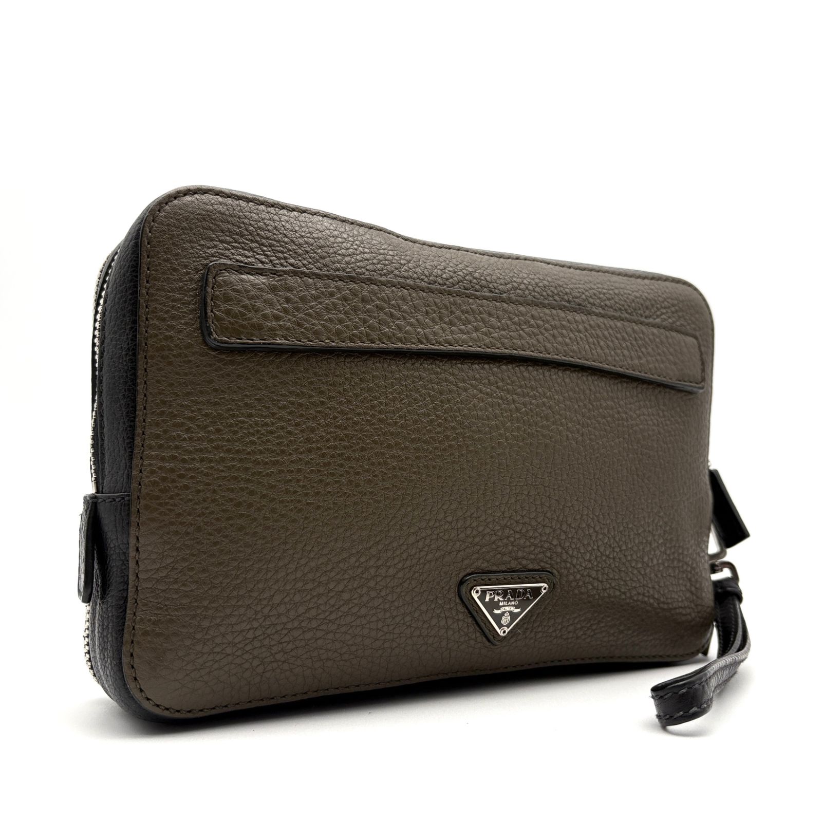 低価，新作登場】 極美品 プラダ PRADA セカンドバッグ クラッチバッグ 