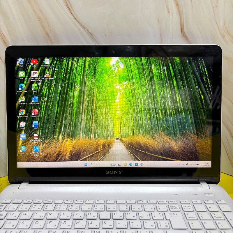 Windows1 オフィス付きCorei7メモリ8GB VAIOタッチFHD画面 タッチパネル搭載☆爆速Core i7✨動作良好VAIOノートパソコン✨メモリ