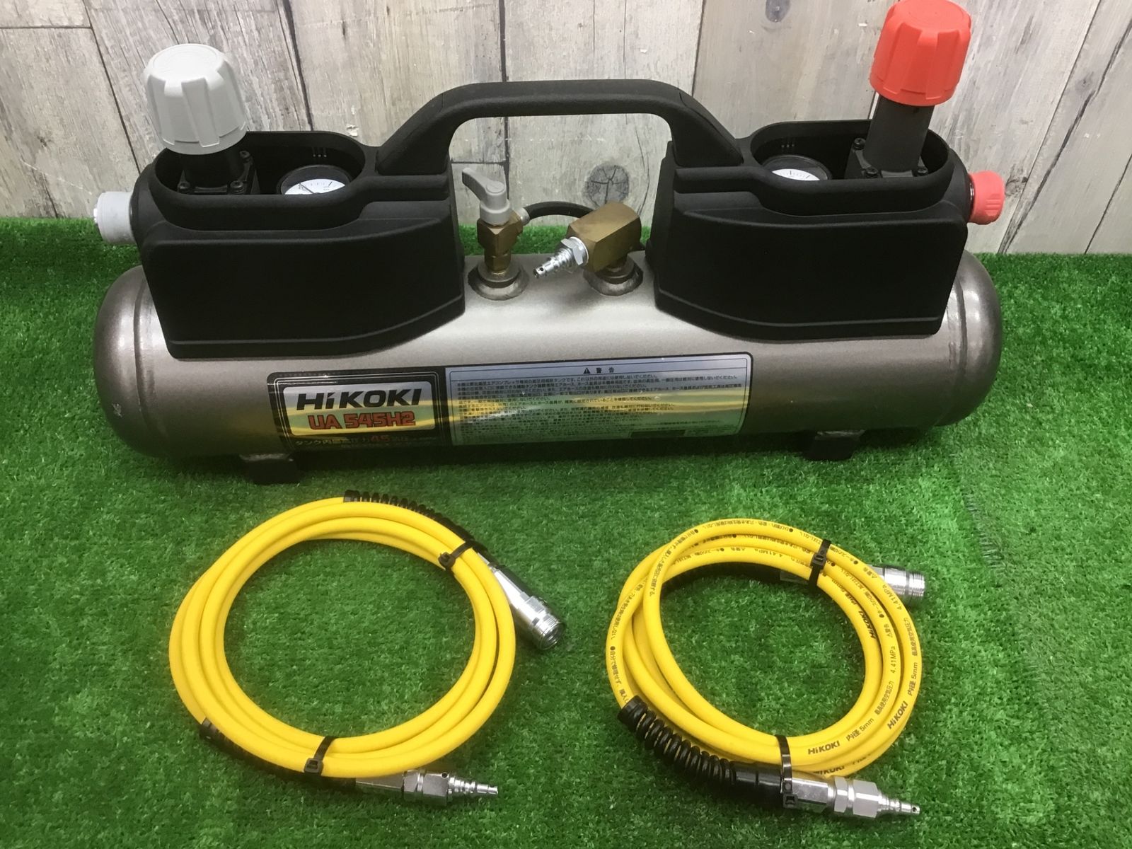 【中古動作品】日立工機 高圧エア補助タンク UA545H2◆アクトツール富山店◆レ
