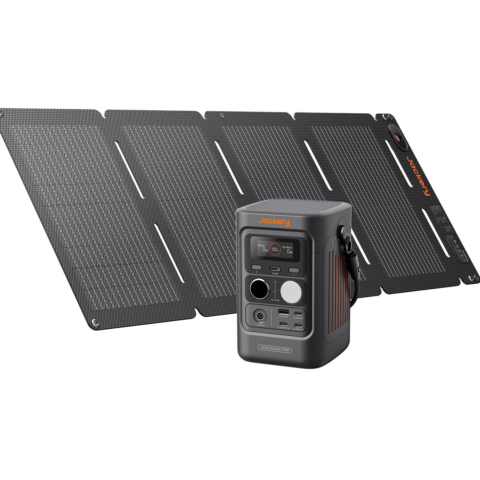 Jackery (ジャクリ) ポータブル電源 300D 288Wh リン酸鉄 長 Jackery