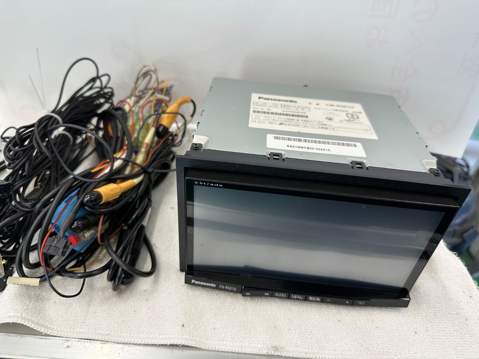 Panasonic CN-RS01D 7インチナビ・バックカメラ・ETCセット - メルカリ