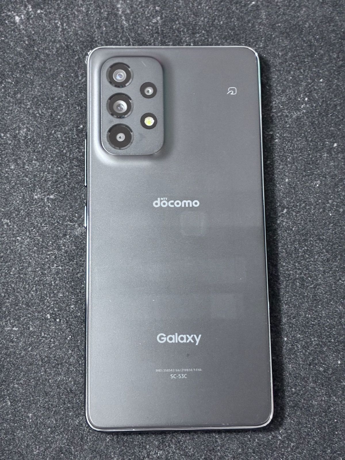 Galaxy A53 オーサムブラック 訳アリ - メルカリ