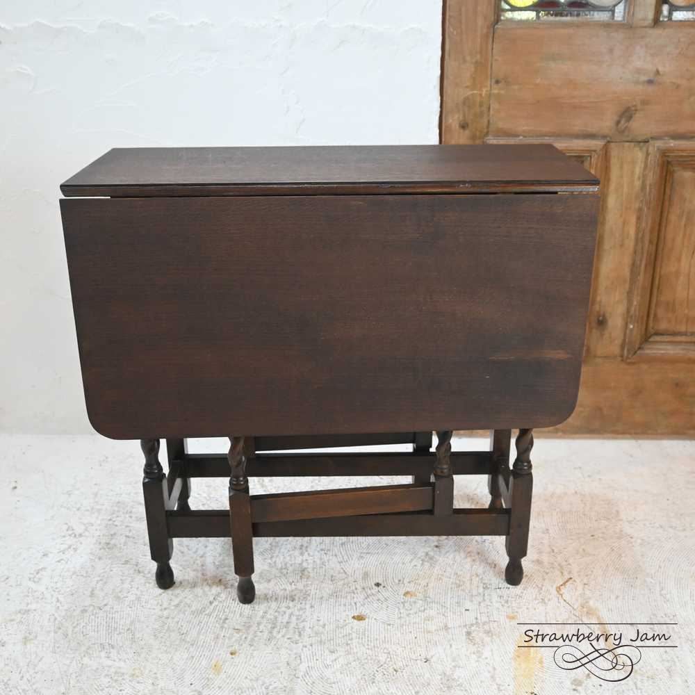 IFU-442 英国アンティーク ゲートレッグテーブル コーヒーテーブル