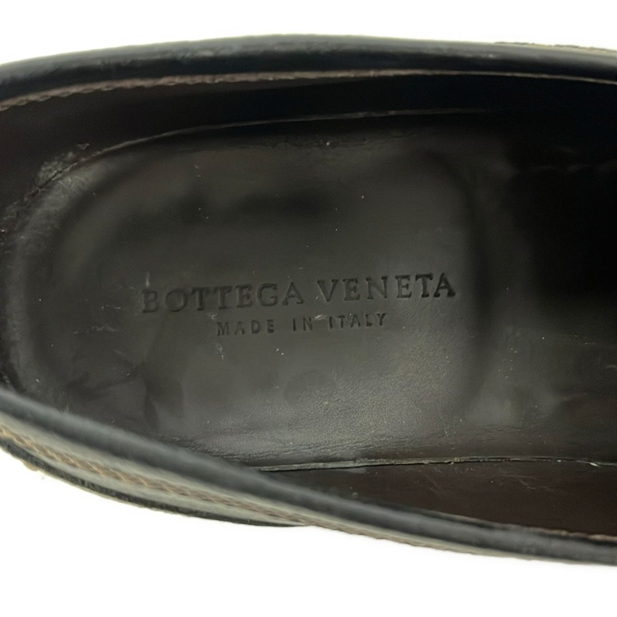 BOTTEGA VENETA(ボッテガヴェネタ) ローファー 41 J メンズ - 黒 