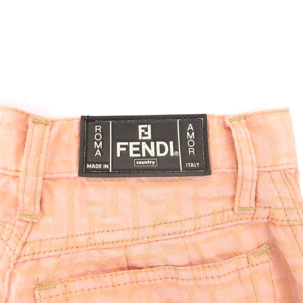 フェンディ FENDI ヴィンテージ パンツ スラックス スリムテーパード