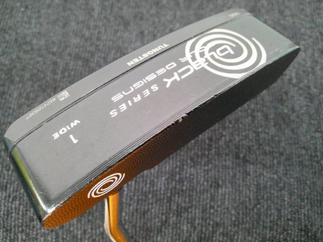 中古 パター オデッセイ ブラックシリーズツアーデザイン#1WIDE/オリジナルスチール[33]//3[0251]■松山店