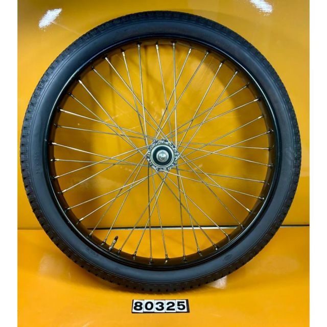 80325 新品 26x2 1/2 リヤカー用 26インチ タイヤ チューブ ホイール