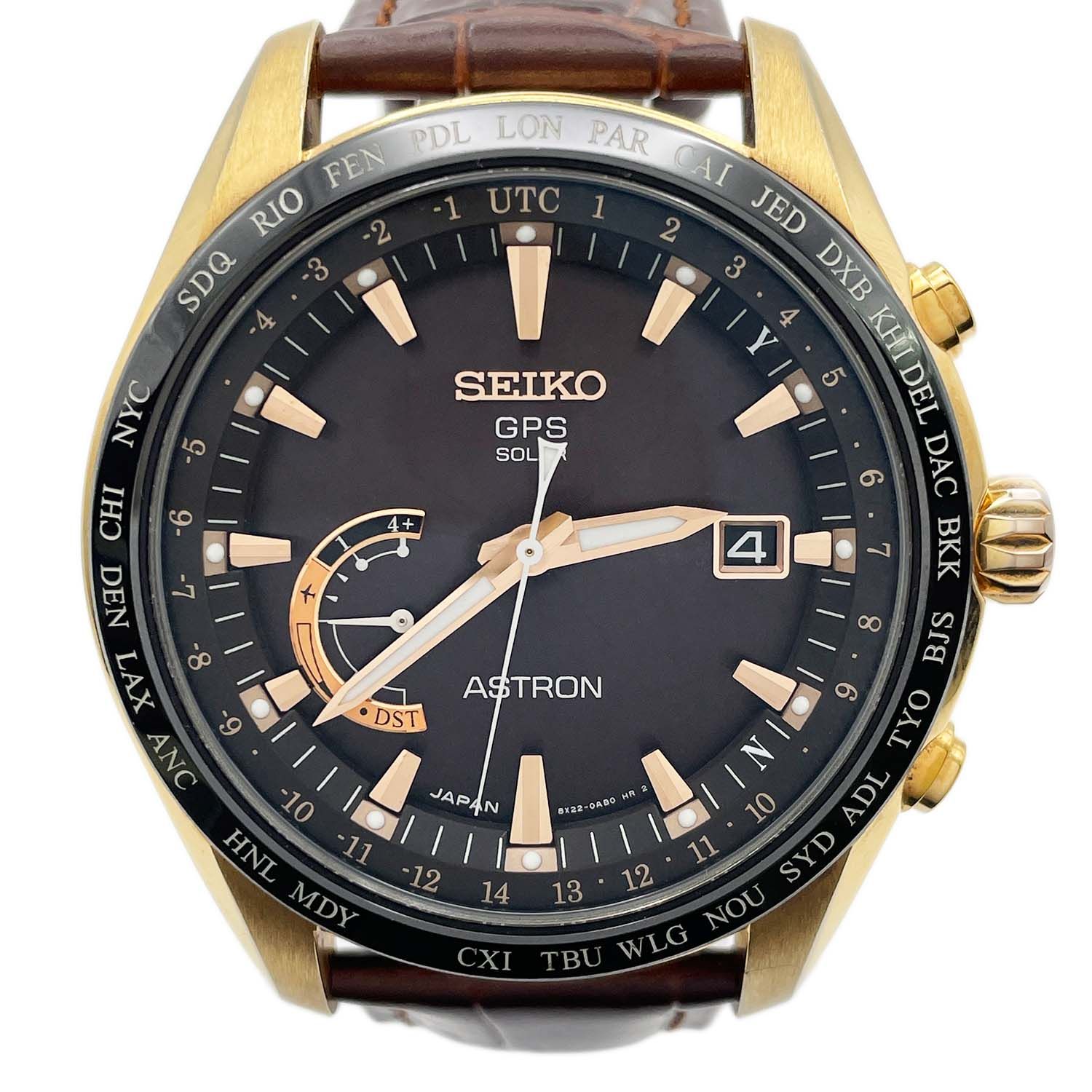 SEIKO セイコー アストロン 腕時計 SBXB096 ステンレス メンズ 【中古】