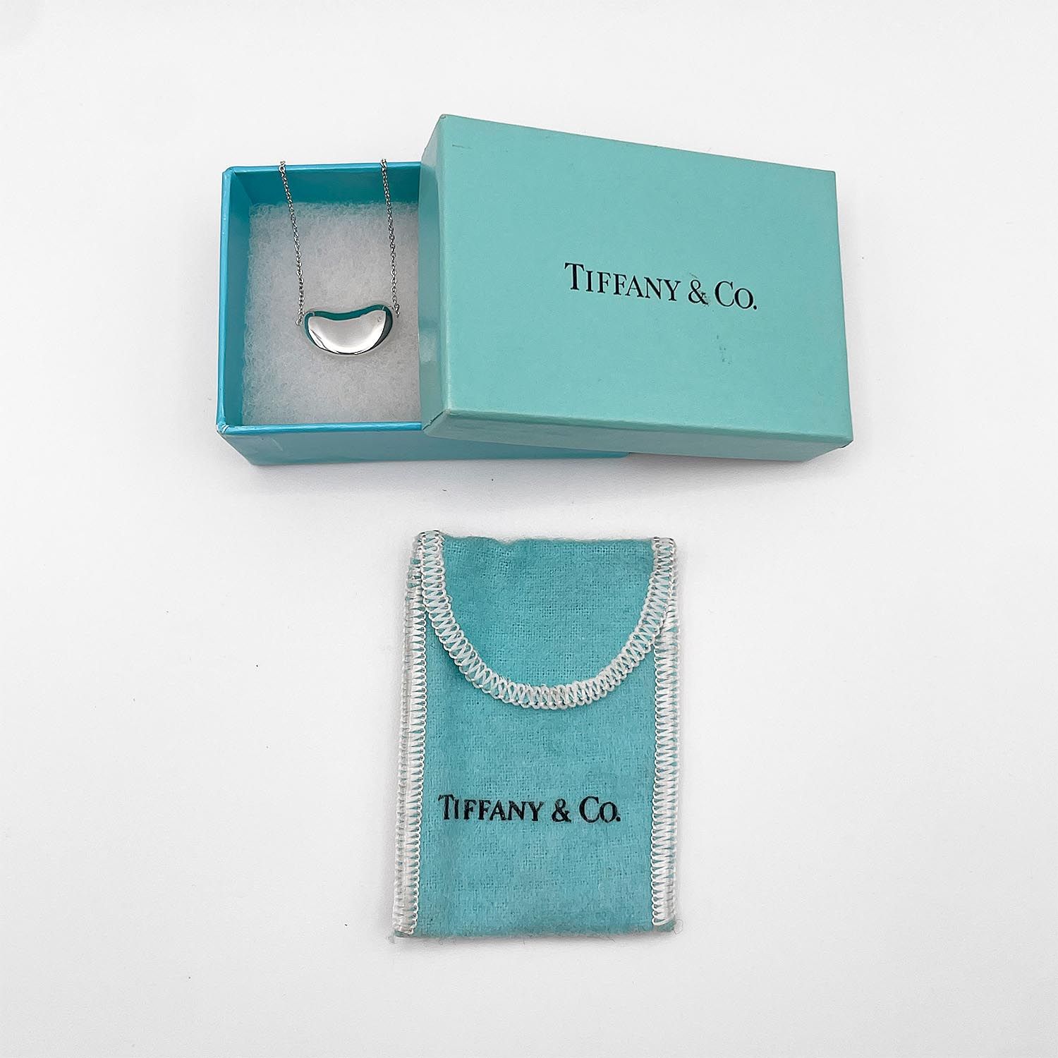 TIFFANY&Co. ティファニー ビーン ネックレス ペンダント 豆 有機的