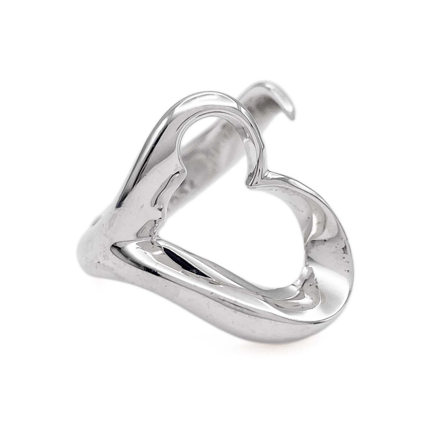 TIFFANY&Co. ティファニー オープンハート リング・指輪 エルサ