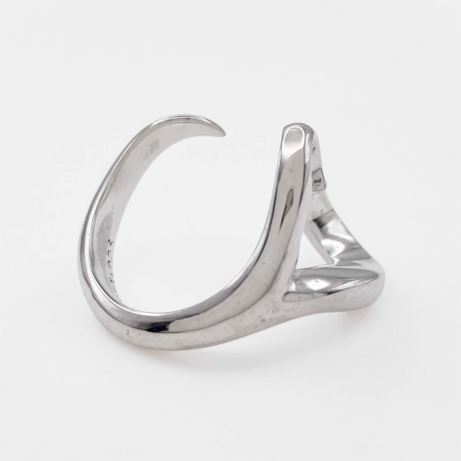 TIFFANY&Co. ティファニー オープンハート リング・指輪 エルサ 
