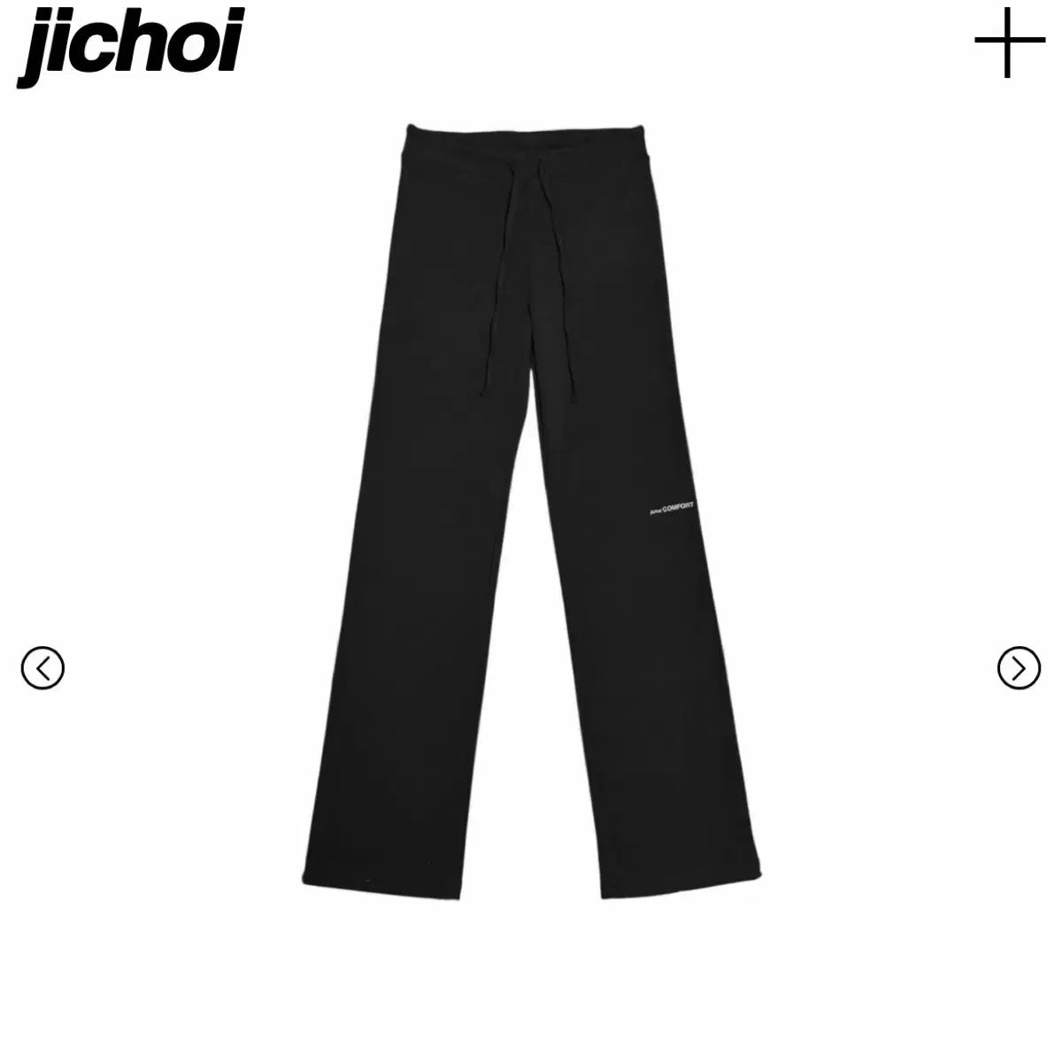 26-001 JiCHOI コンフォート ストレート パンツ