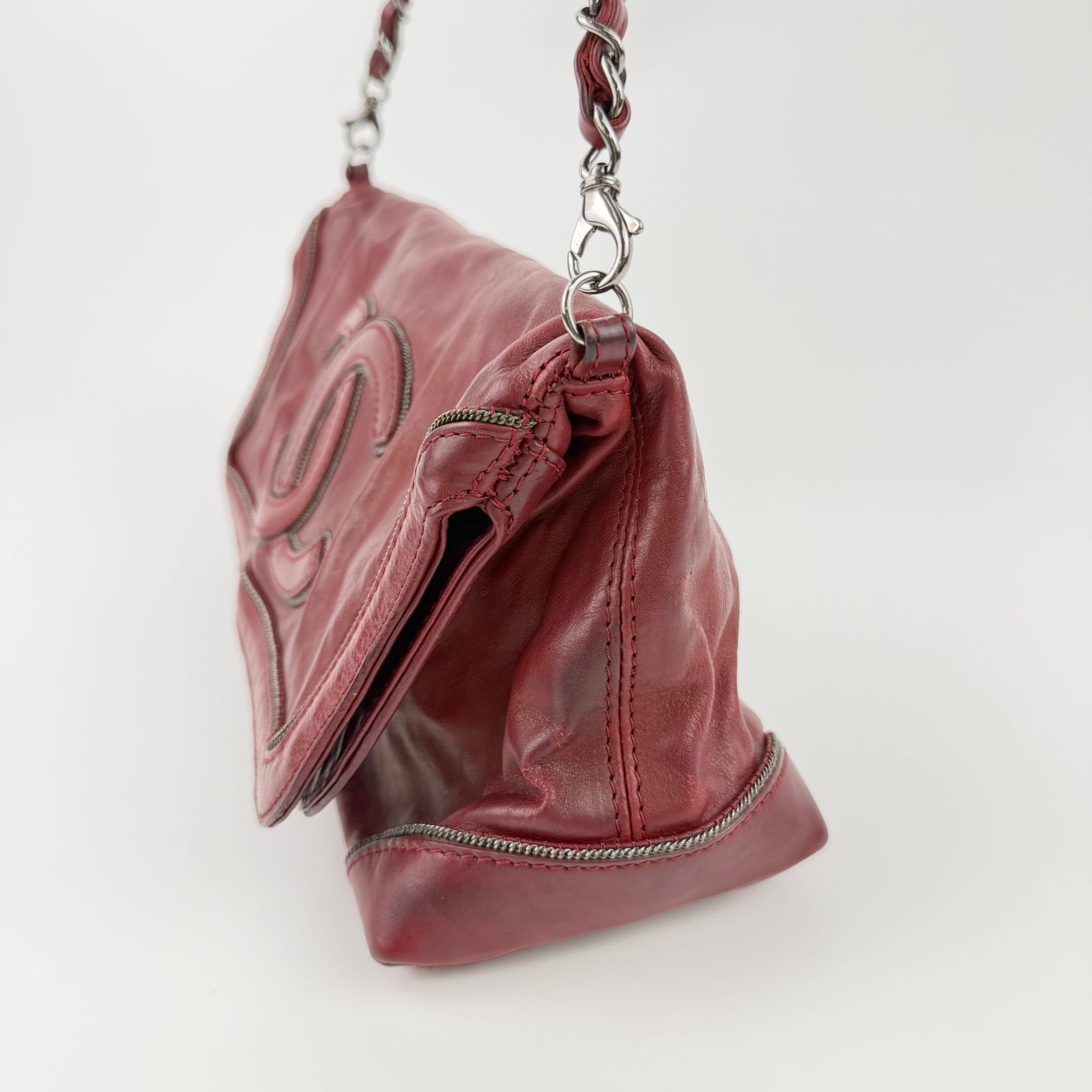 中古】CHANEL シャネル ココマーク チェーンショルダー ショルダー 