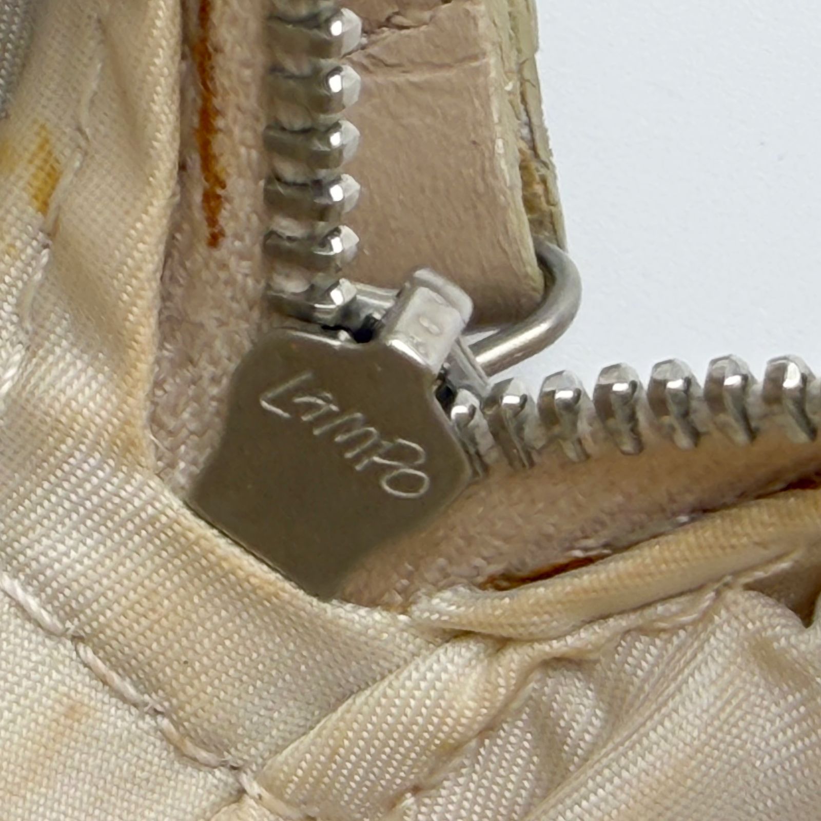中古】CHANEL シャネル ココマーク ラウンドポーチ リストレット