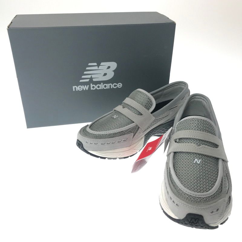 中古美品】 NEW BALANCE ニューバランス U1906LGR ローファー 靴 【162