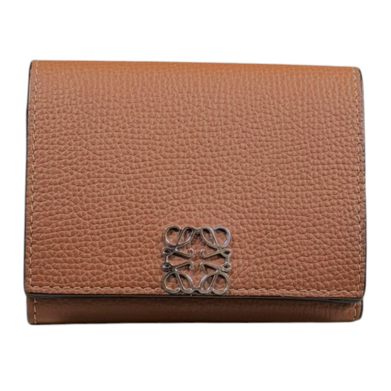 ロエベ トライフォールドウオレット アナグラム 長財布 C821TR2X02 レディース LOEWE 中古 ロエベ