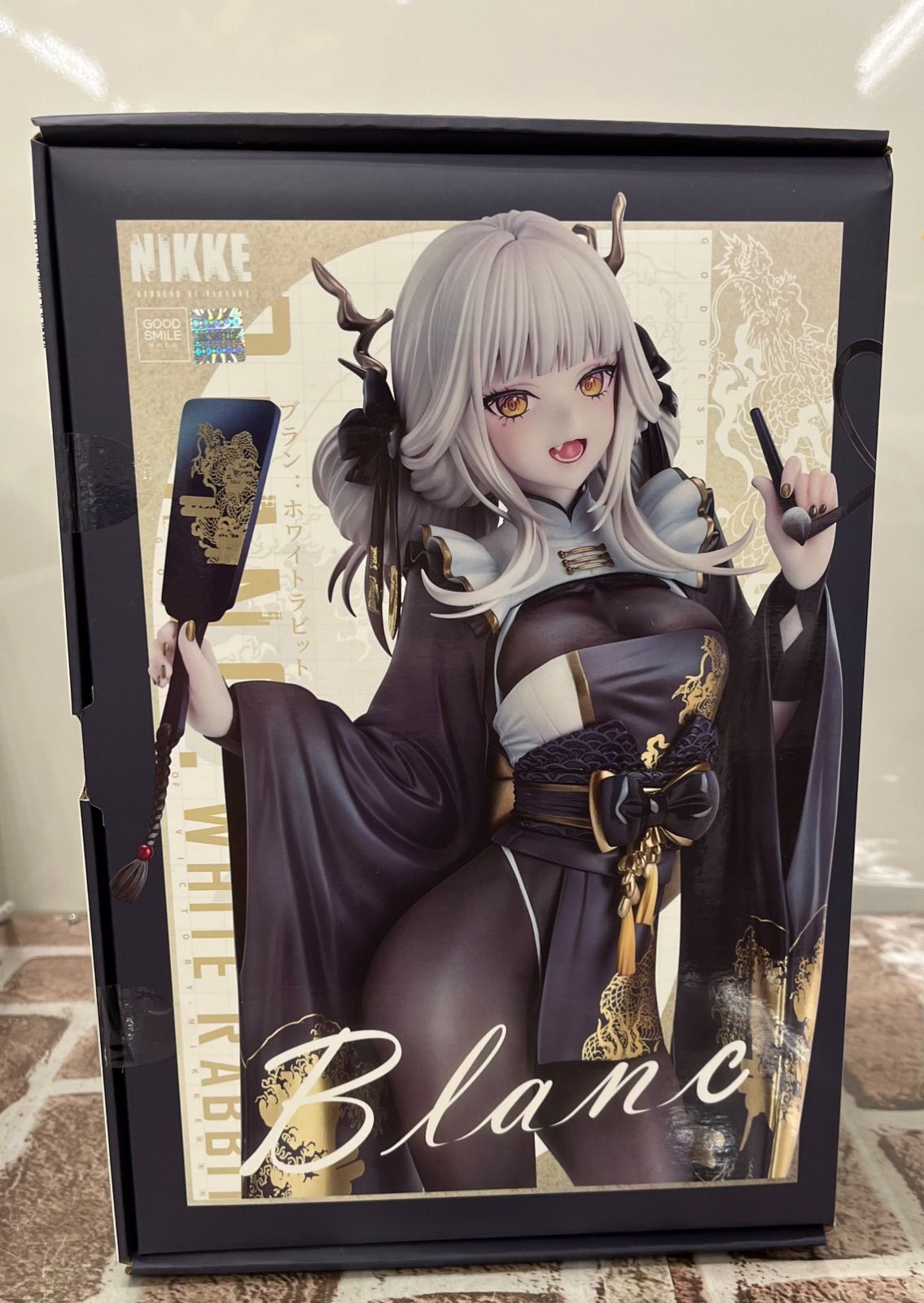 ▽未使用品　グッドスマイルアーツ上海　勝利の女神：NIKKE　ブラン・ホワイトラビット1/7スケール　11121