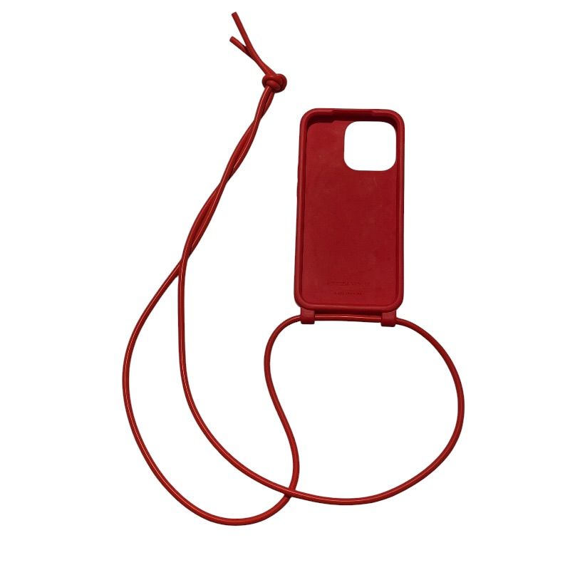 ボッテガ・ヴェネタ BOTTEGA VENETA iPhone15PROケース レッド