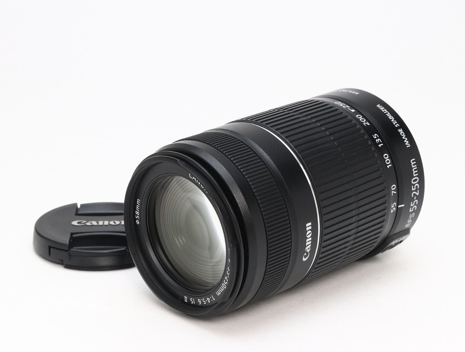 AB+ (良品) Canon キヤノン EF-S 55-250mm F4-5.6 IS II 初期不良返品対応 55-353