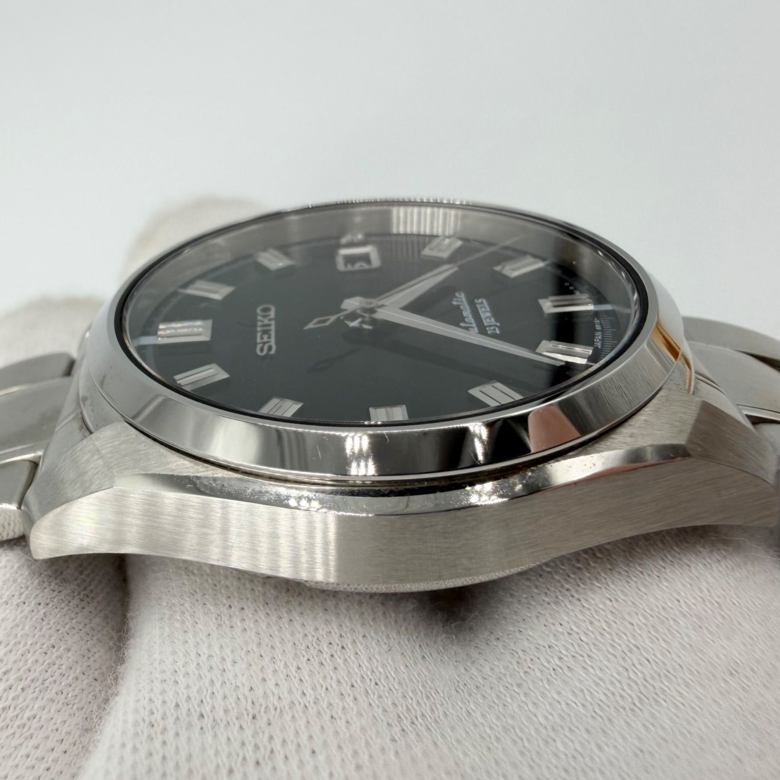 SEIKO SARB021 自動巻き 黒文字盤 廃盤・希少】SEIKO SARB021 メカニカル 6R15 自動巻き 完動品 - メルカリ