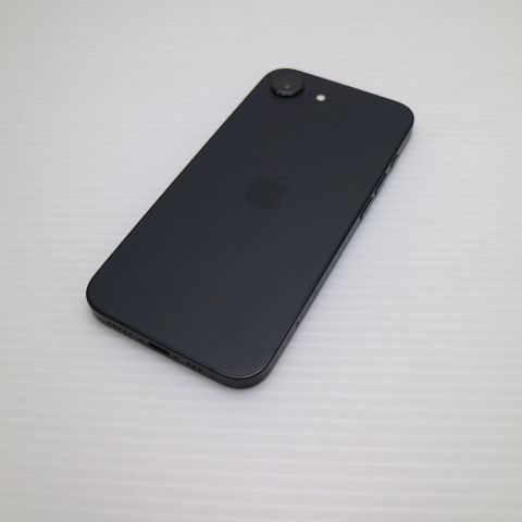 美品 SIMフリー iPhone 16e 128GB ブラック スマホ APPLE 即日発送