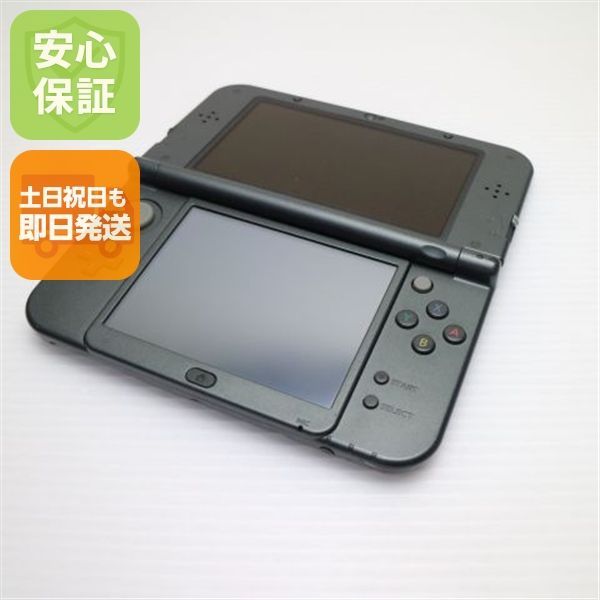 良品中古 Newニンテンドー3DS LL メタリックブラック 即日発送 game 任天堂 本体 土日祝発送OK 06000