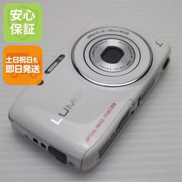 中古 DMC-S2 ホワイト 即日発送 デジカメ Panasonic デジタルカメラ