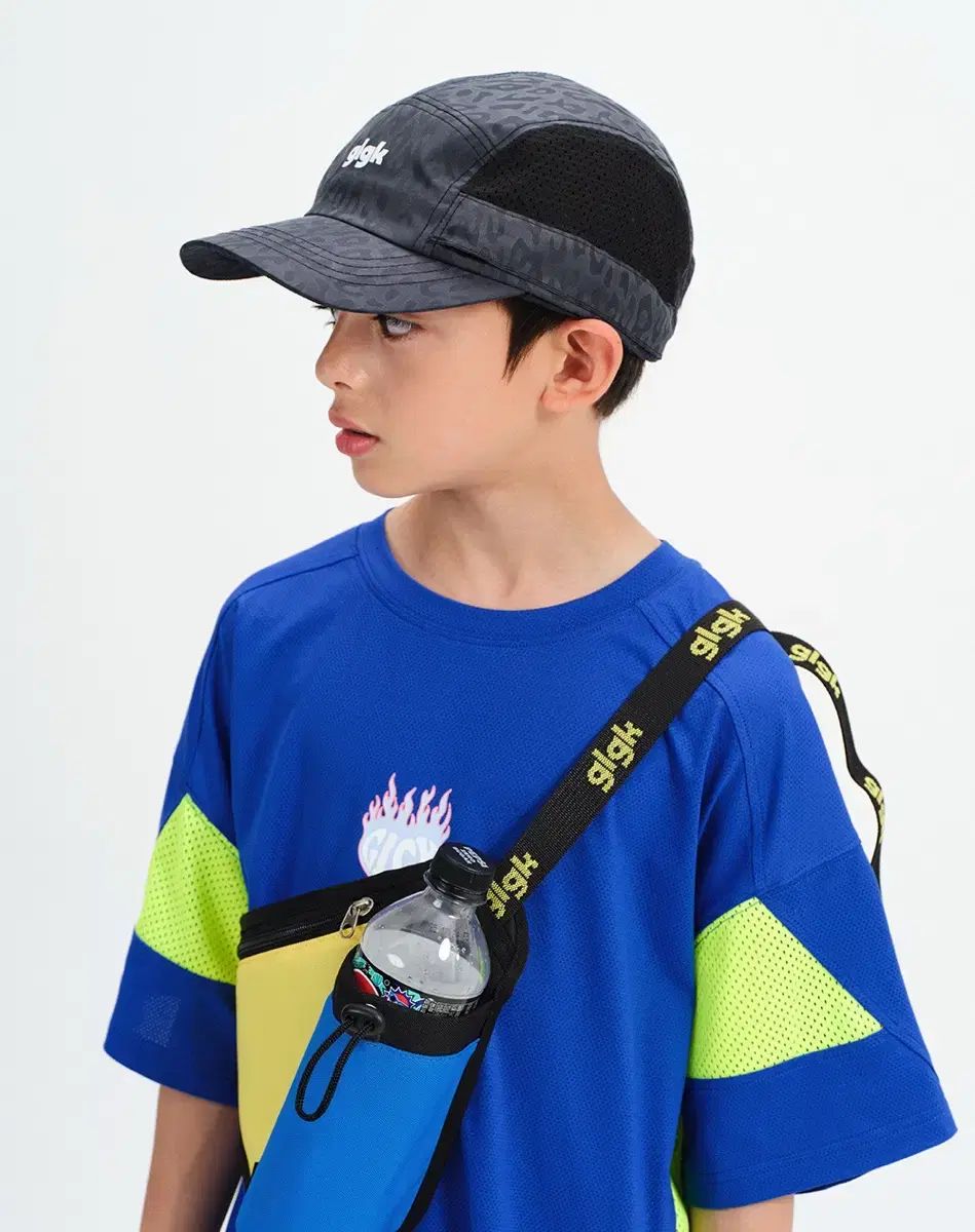 新商品 ヒロ glgk カラーブロック ボトルバッグ イエロー