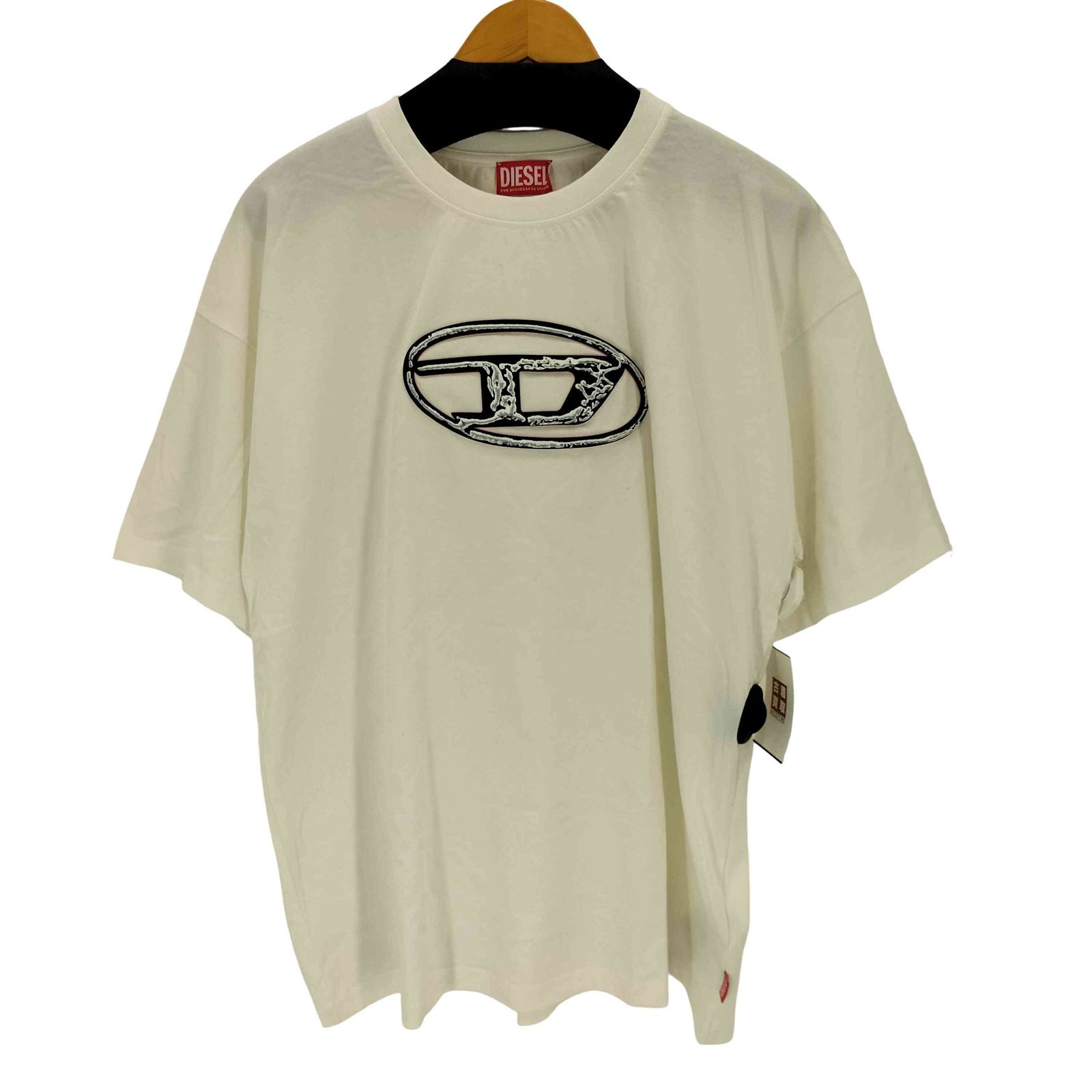 ディーゼル DIESEL T-BOXT-Q22 オーバルD ロゴカットソー メンズ XL
